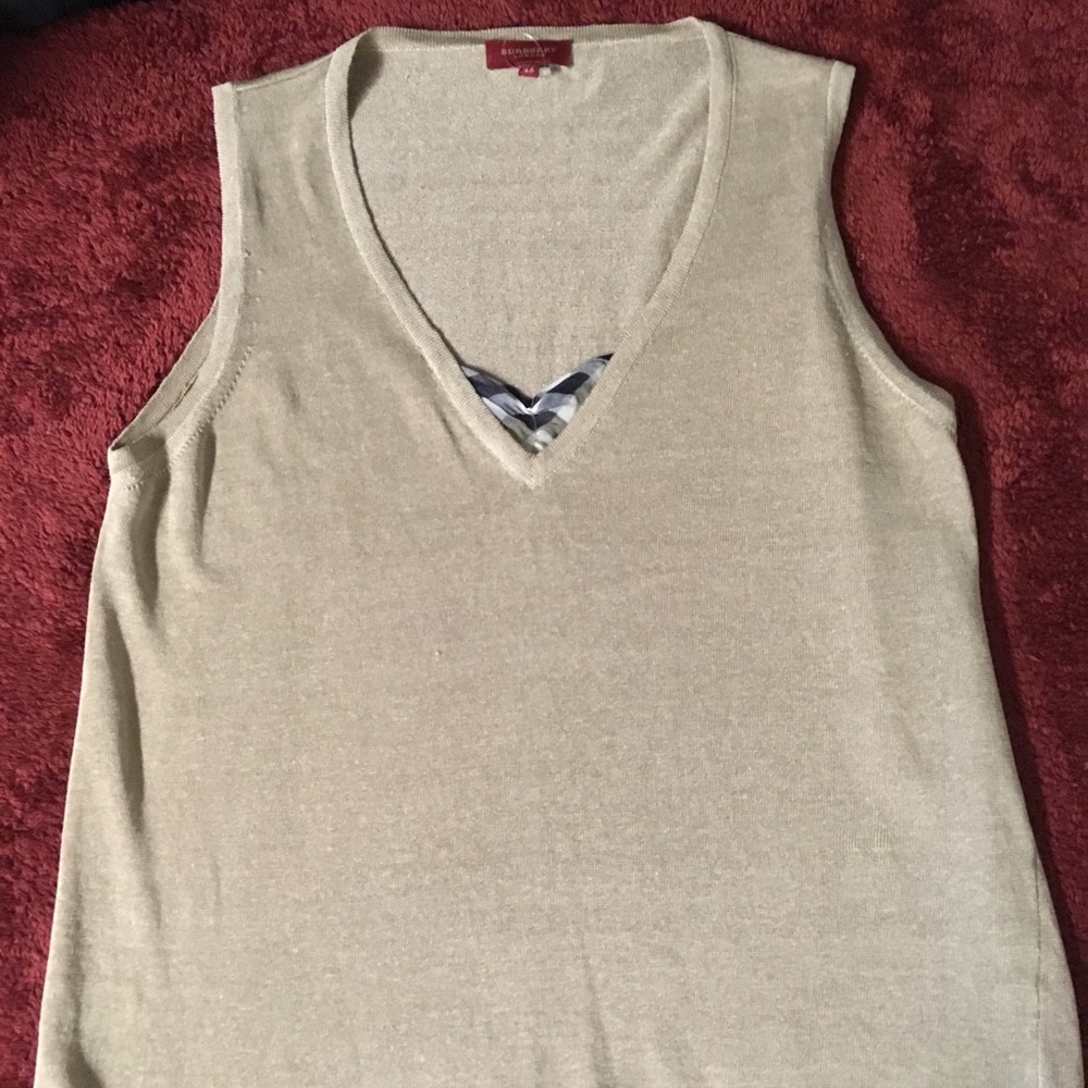 Burberry summer sweater vest